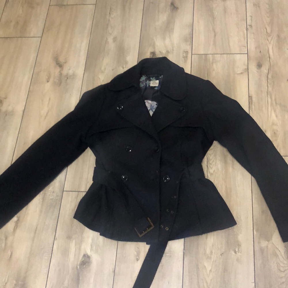 Old Navy Black Peacoat